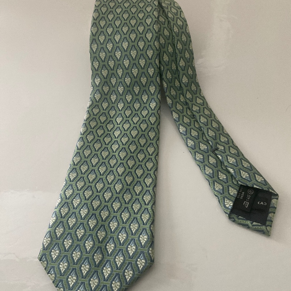 ERMENEGILDO ZEGNA 100% SILK TIE MADE IN ITALY
